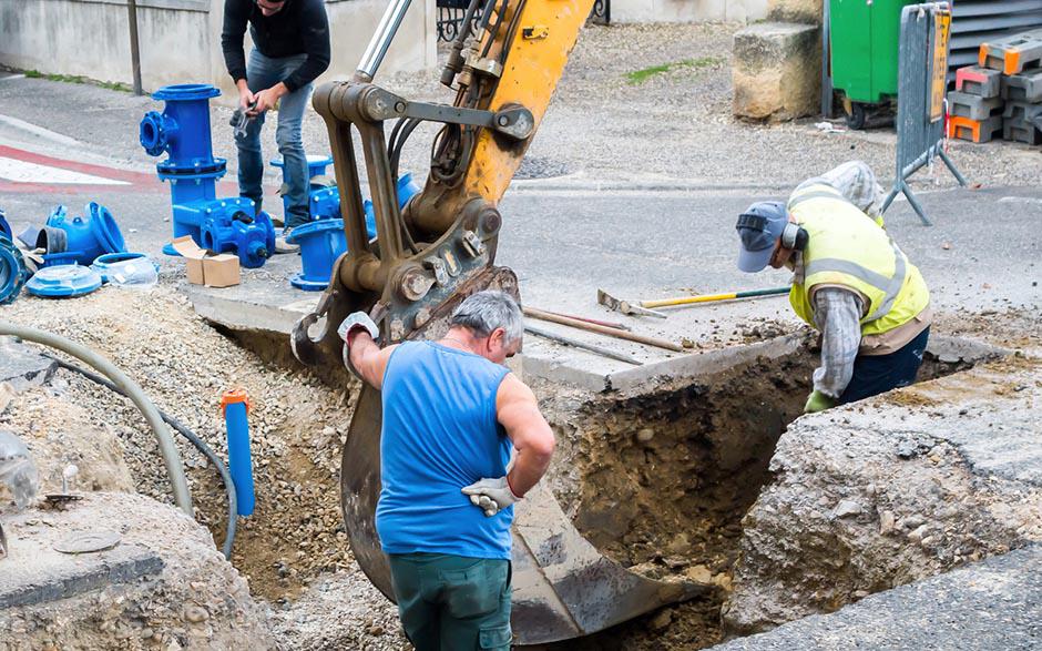 assainissement canalisation Courtry